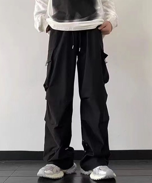 「lilful」 カーゴパンツ L ホワイト メンズ_画像9