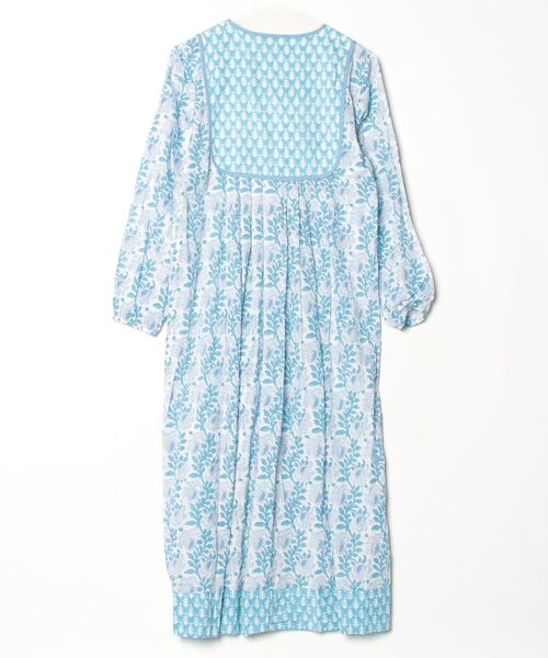 SZ Blockprints ロングワンピース S SZ Blockprints（エスゼットブロックプリント） 長袖ワンピース S
