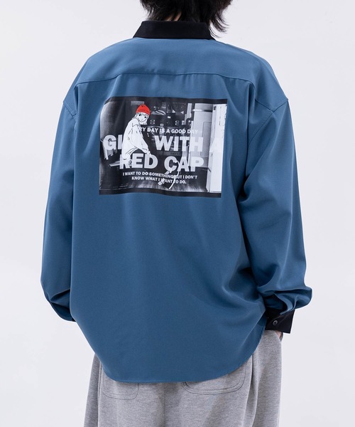 RED CAP GIRL（レッドキャプガール） シャツ 「a-r」「Red Cap Girl