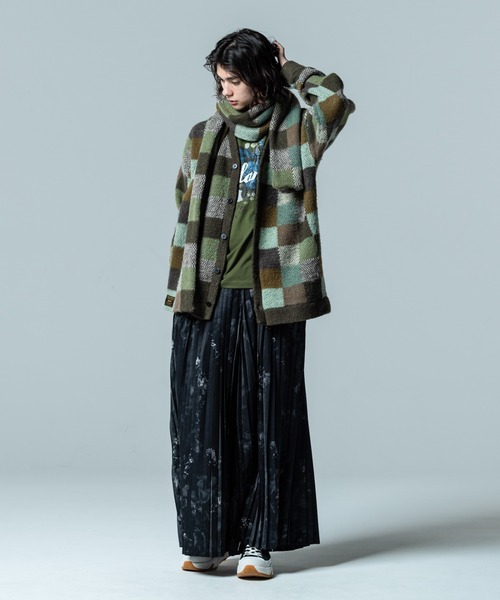 glamb（グラム） カーディガン Dad Chequered Cardigan / ダッド 