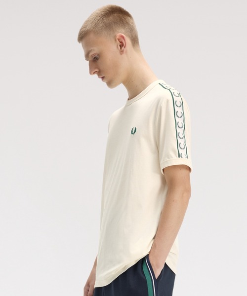 FRED PERRY（フレッドペリー） tシャツ Contrast Tape Ringer T-Shirt