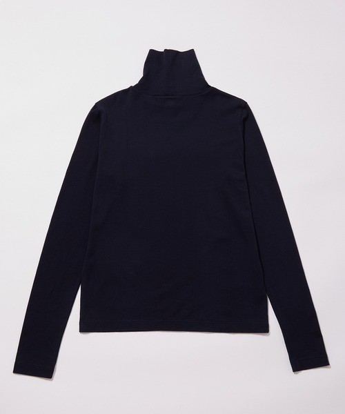 強撚コットン タートルネックプルオーバー トップス プルオーバー カットソー A21202 楽天市場】[ 衿付き tシャツ 長袖 綿100% レディース トップス