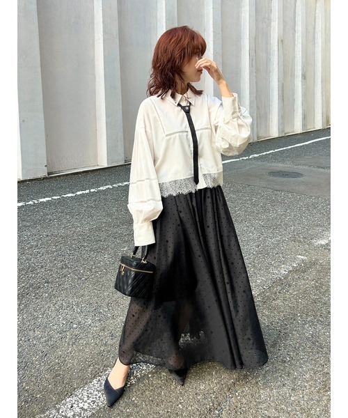 新品未使用！LILY BROWN MARY QUANT コラボ　スカート LILY BROWN×MARY QUANT】60年代ロンドンのストリートカルチャー