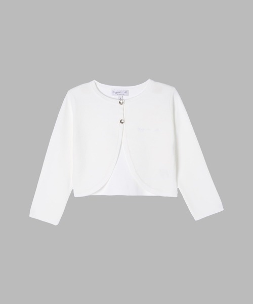 agnes b. カーディガン LS43 E BOLERO キッズ ボレロ : ZOZOTOWN Yahoo 