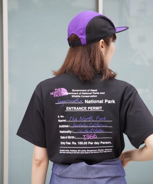 THE NORTH FACE tシャツ Tシャツ 「THE FACE」S/S Entrance