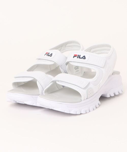 FILA★RAY TRACER SANDAL★ベルクロ★厚底★兼用 FILA サンダル 「FILA」TRACER SANDAL F レディース : ZOZOTOWN