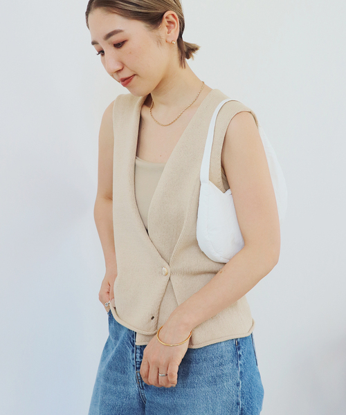 plage ベスト 5G Knit レディース : ZOZOTOWN Yahoo!店 - 通販