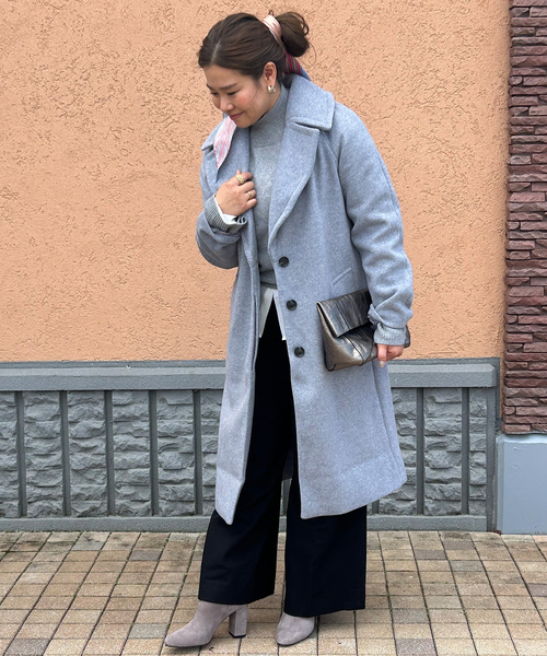 BANANA REPUBLIC FACTORY STORE」 チェスターコート S ブルー 