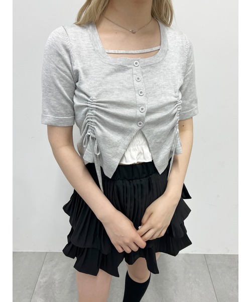tシャツ ペタルスリーブショートトップ レディース SHIPS tシャツ 「SHIPS別注」TENNESSEE:イージー ショート