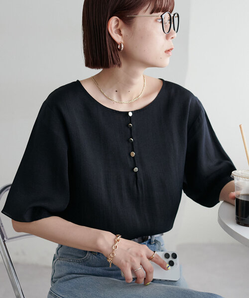 yuiさんコラボ＞ウール混シャギーコート（チェスターコート