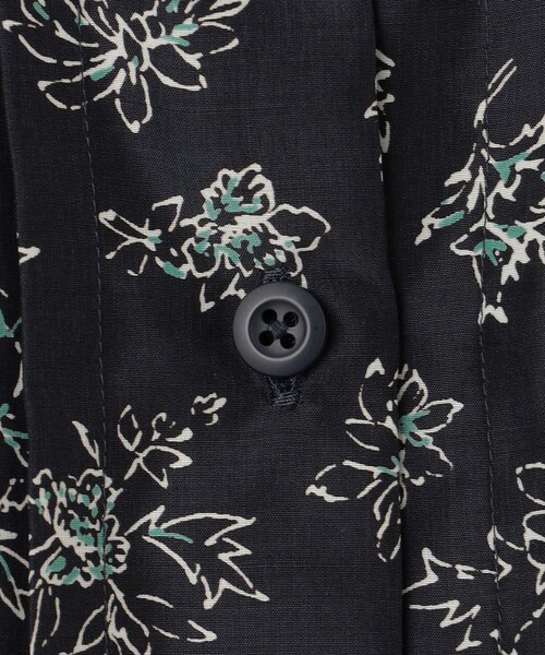 ワンピース 「WEB限定カラーあり・洗える」ラインフラワープリント