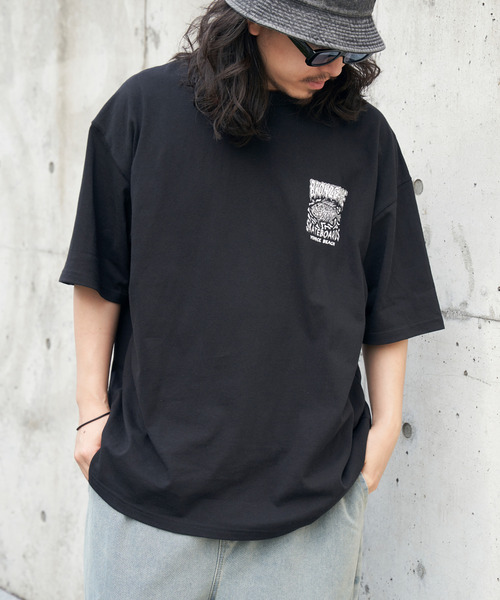 BRONZE AGE / Tシャツ/--/コットン/BLK BRONZE AGE（ブロンズエイジ） tシャツ ブロンズ エイジ ピグメントT