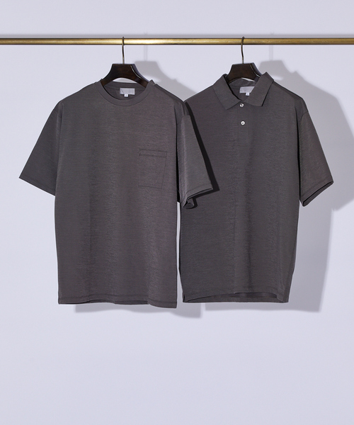 ABAHOUSE GRAY tシャツ 「2点セット / エアファンクション」ポケットT 