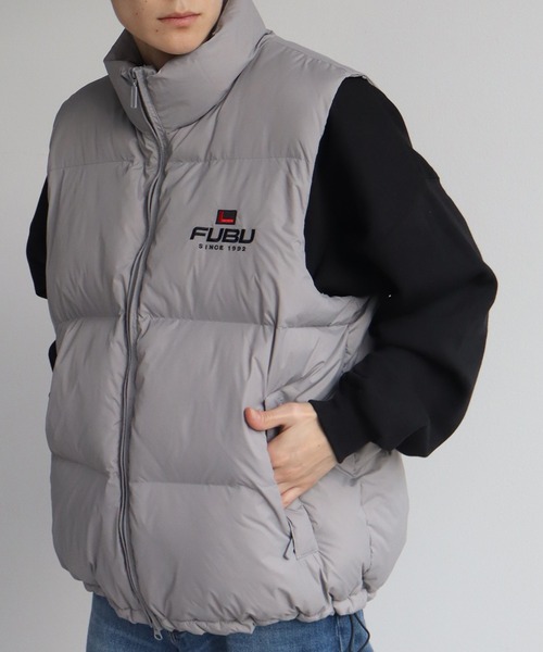FUBU（フブ） ダウンベスト ベスト 「FUBU/フブ」Nylon Puffer Vest