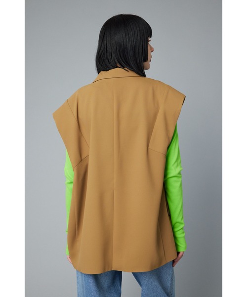 HeRIN.CYE ベスト ジレ Over size vest オーバーサイズベスト