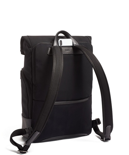 tumi オズボーン バックパック HARRISON 「オズボーン」ロール・トップ・バックパック ブラック