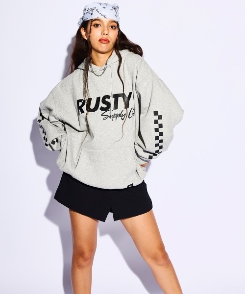 rusty naill パーカー　フーディ rusty naill パーカー フーディ - メルカリ