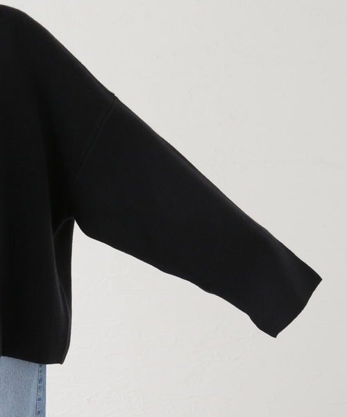 SEEALL ニット SEEALL EXTRA OVER HIGH NECK SWEATER SAU41 KJ681