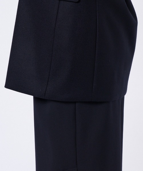 JOHN LAWRENCE SULLIVAN テーラードジャケット 黒 WOOL TUXEDO JACKET（テーラードジャケット）｜JOHN LAWRENCE
