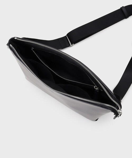専用 ブラック ショルダーバッグ* メッシュコンビ ショルダーバッグ（ショルダーバッグ） | TAKEO