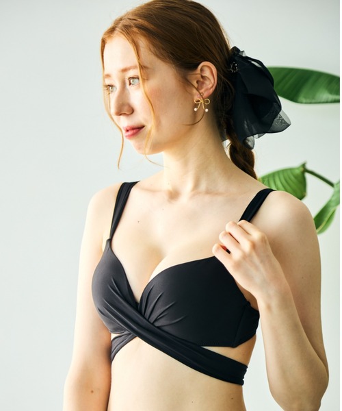 水着 「WEB限定商品」ワコール共同開発、ノンワイヤーなのにぷっくり美