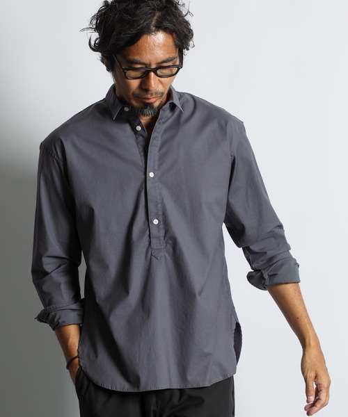 The DUFFER of ST.GEORGE シャツ SHORT COLLAR PO SHIRT：バック