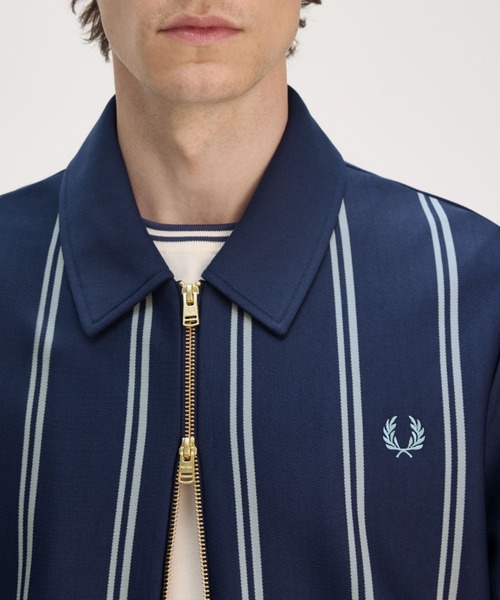 Fred Perry ストライプ トラックジャケット FRED PERRY フレッドペリー トラックジャケット ジャージ