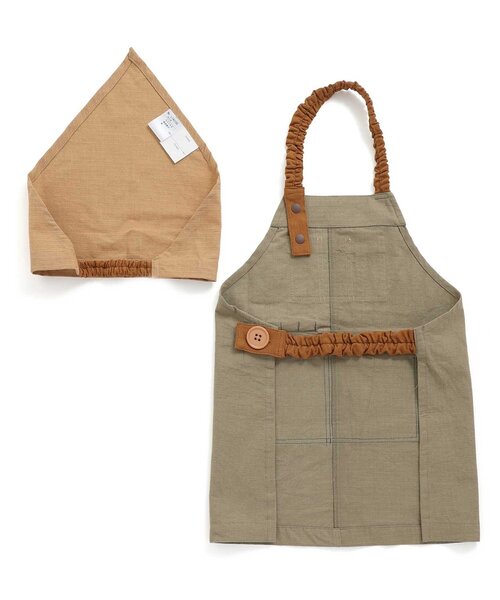 Ampersand（アンパサンド） エプロン エプロン＆三角巾セット