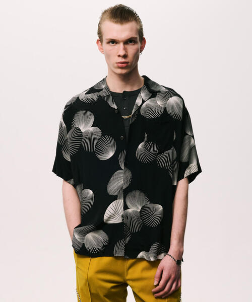 希少✨Schott ベースボールシャツ 半袖 ストライプ ブラック L 希少✨Schott ベースボールシャツ 半袖 ストライプ ブラック L