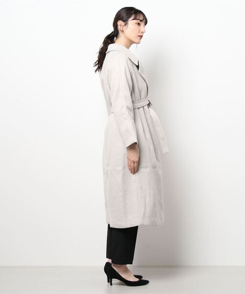 「ACYM」 チェスターコート FREE アイボリー レディース_画像2