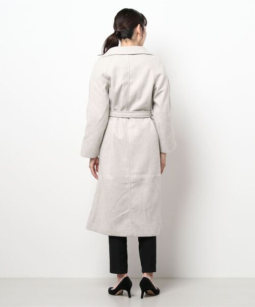 「ACYM」 チェスターコート FREE アイボリー レディース_画像3