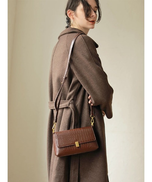 「ACYM」 チェスターコート FREE アイボリー レディース_画像5