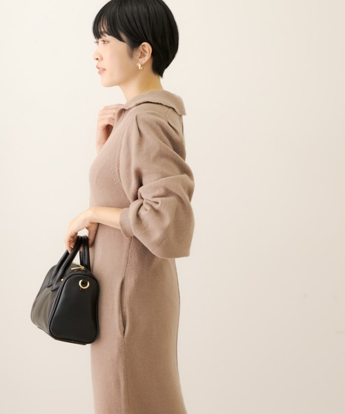 URBAN RESEARCH Sonny Label ニットワンピース FREE ブラウン
