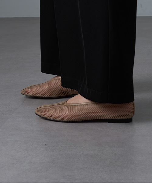 REMME（レメ） パンプス 「REMME」MESH＆SHEEP LEATHER メッシュ