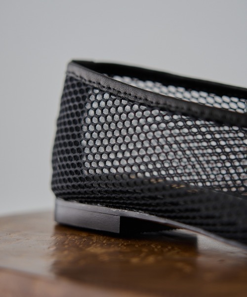 REMME（レメ） パンプス 「REMME」MESH＆SHEEP LEATHER メッシュ