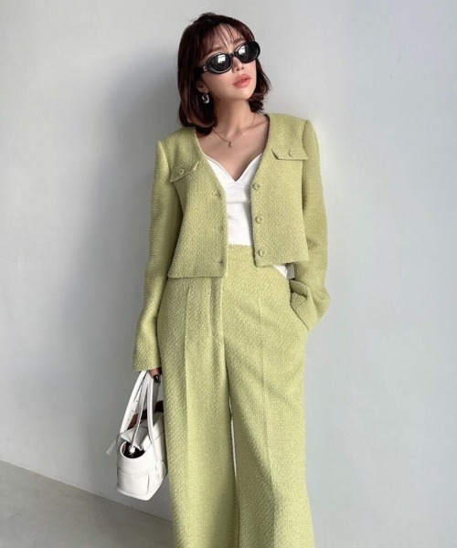 「EIMY ISTOIRE」 パンツ MEDIUM ピンク レディース_画像2