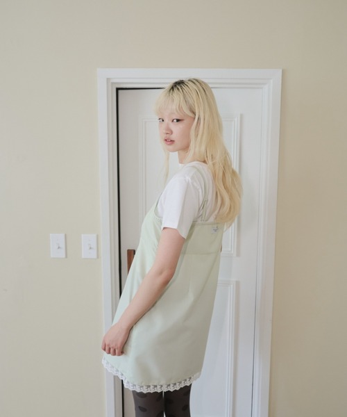 Smyeon ワンピース Lace cami onepiece/レース付きキャミワン