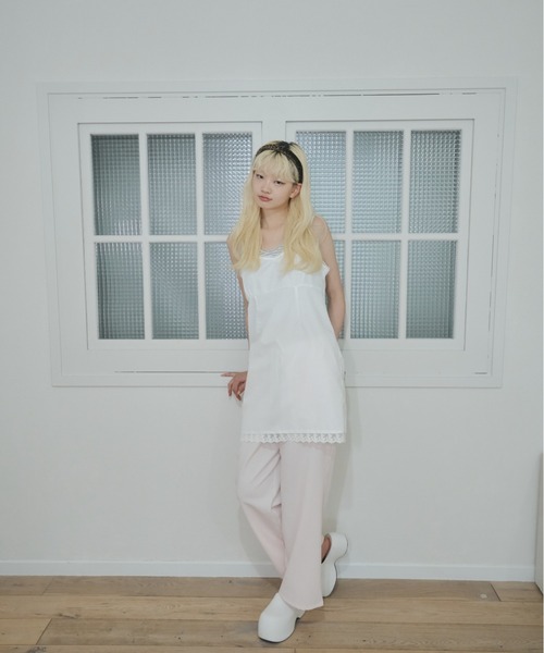 smyeon レース付きキャミワンピース Lace cami onepiece Smyeon ワンピース Lace cami onepiece/レース付きキャミワン
