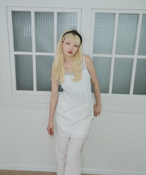 Smyeon スミョン Lace cami onepiece タグ付き未使用 Smyeon スミョン Lace cami onepiece タグ付き未使用の通販 by