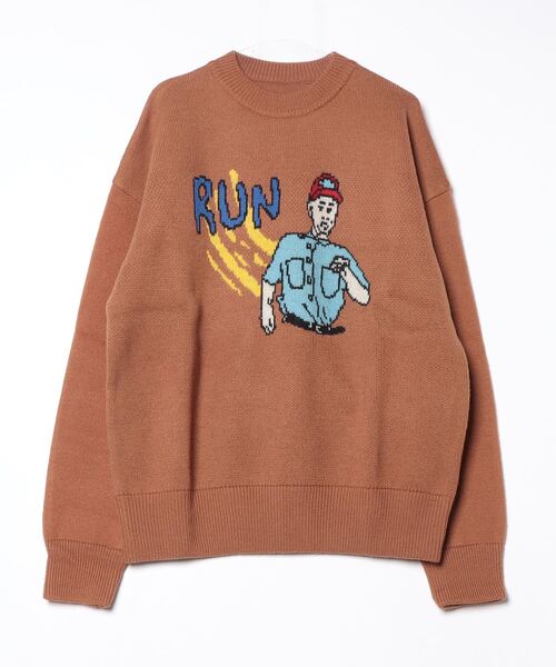 adererror アーダーエラー　ブラウンニット 楽天市場】Adererror アーダーエラー ニット サイズ:3 / オーバー