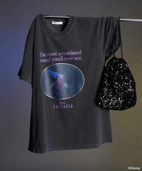 FREAK'S STORE（フリークスストア） tシャツ 「DISNEY FANTASIA」 箔
