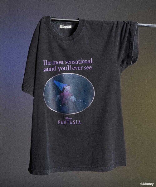 FREAK'S STORE（フリークスストア） tシャツ 「DISNEY FANTASIA」 箔