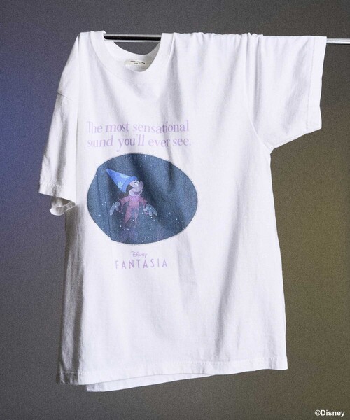 FREAK'S STORE（フリークスストア） tシャツ 「DISNEY FANTASIA」 箔