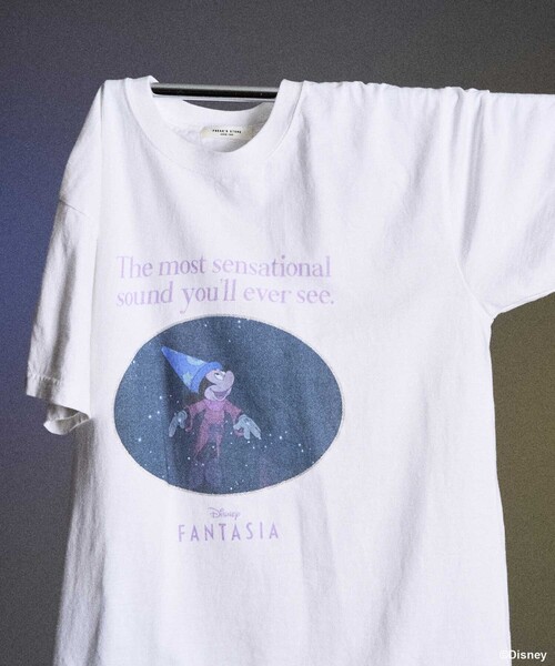 FREAK'S STORE tシャツ 「DISNEY FANTASIA」 箔フロントプリント