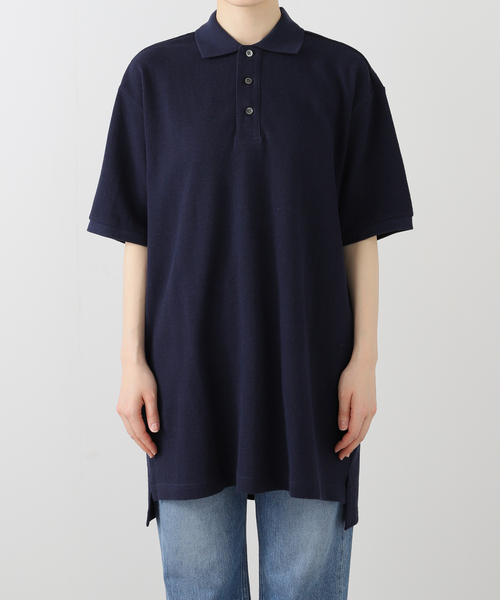 ポロシャツ ポロ INSCRIRE/アンスクリア Big Polo Shirt ポロシャツ I25SS-BC102 レディース IENA ポロシャツ ポロ INSCRIRE/アンスクリア Big Polo Shirt