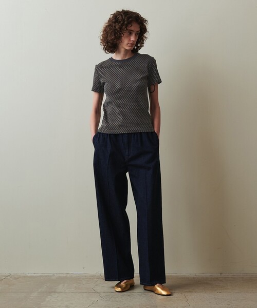 新品未使用 Steven Alan ハーフスリーブ Tシャツ カットソー STEVEN ALAN tシャツ 「Steven Alan」プリント Tシャツ