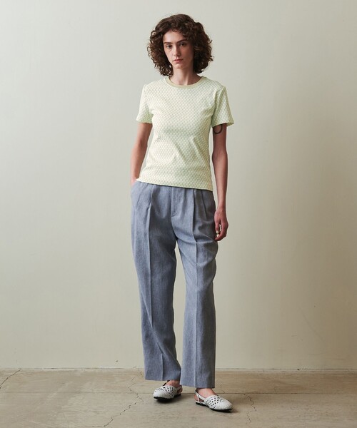 Steven Alan ウールTシャツ　レディース Steven Alan＞ウール ジャージー ロングスリーブ Tシャツ（T