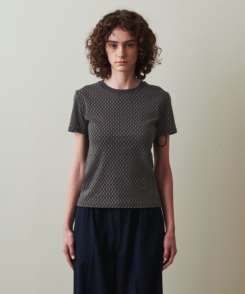 STEVEN ALAN tシャツ 「Steven Alan」プリント Tシャツ