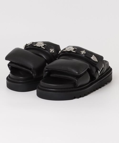 ＜新品　未使用　送料無料＞ TOGA VIRILIS サンダル TOGA VIRILIS サンダル 「TOGA VIRILIS」BLACK LEATHER SHOES