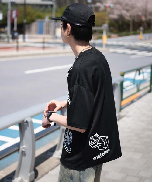 WEGO　【KAKAO FRIENDS】　プリントTシャツ　ブラック WEGO/たこ焼きモチーフプリントTシャツ（Tシャツ/カットソー）｜WEGO